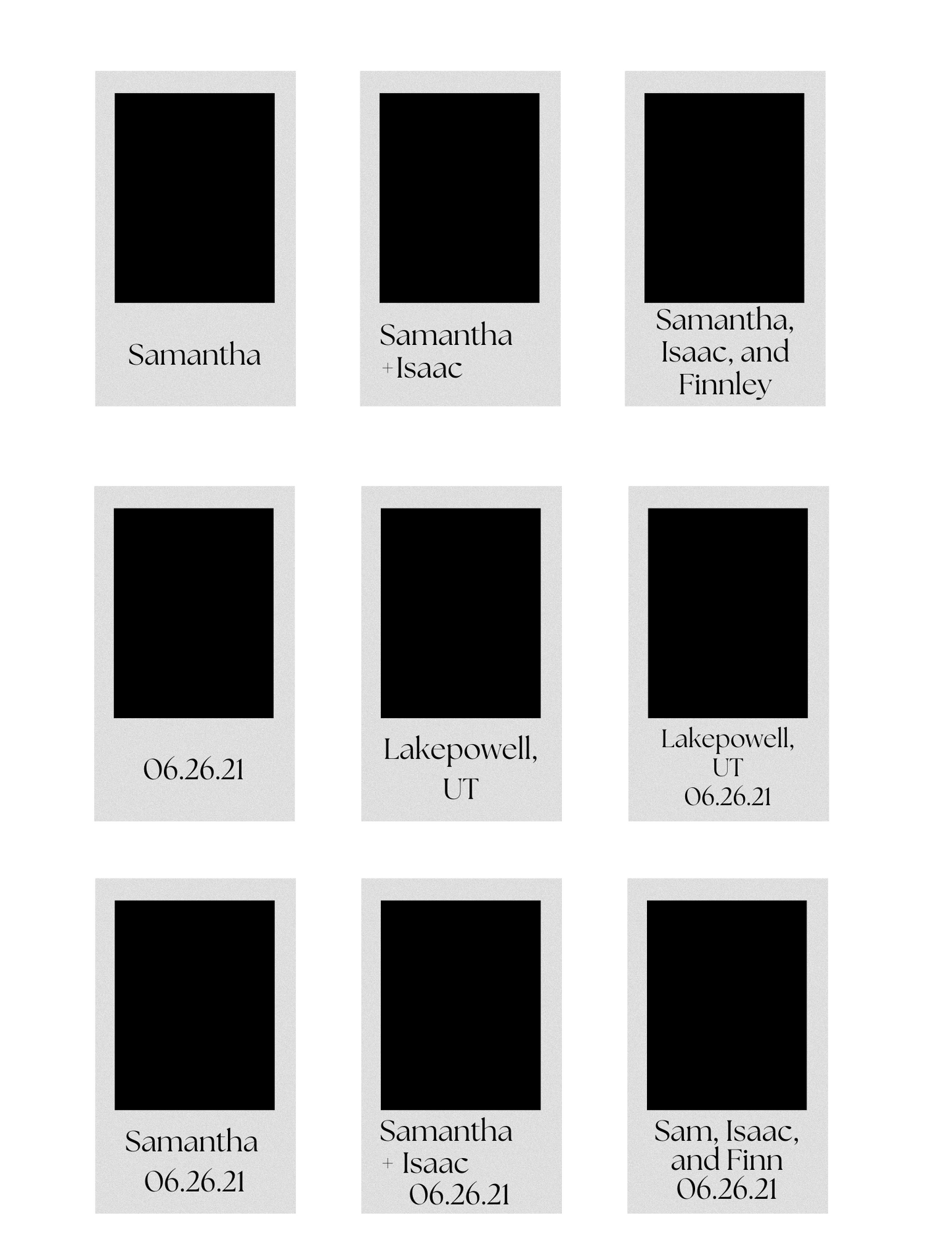 Photobooth Magnet 2x6 (Pack of 2)